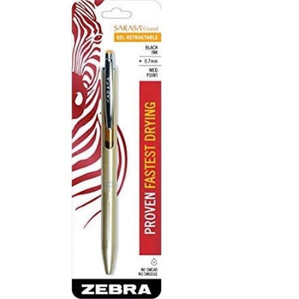 Zebra Pen Zebra Pen 45511 0.7 mm Sarasa Grand Retractable Gel Pen - Black 45511